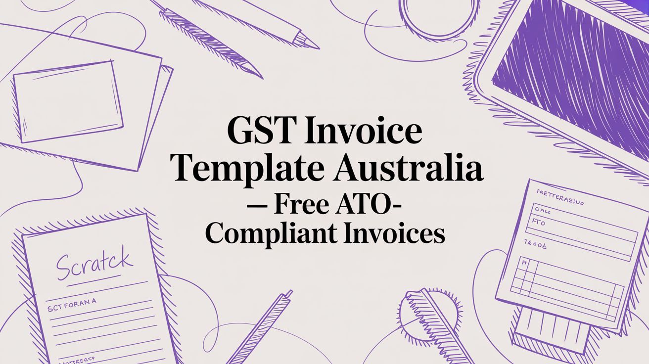 GST Invoice Template Australia - Free ATO-compliant invoices