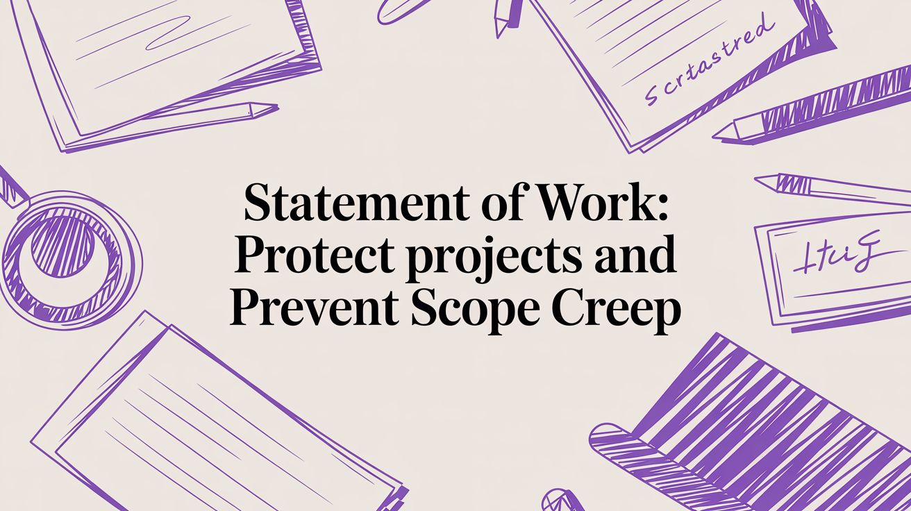statement of work: Protect Projects and Prevent Scope Creep