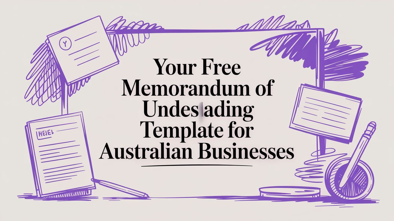 Your Free Memorandum of Understanding Template for Australian Businesses