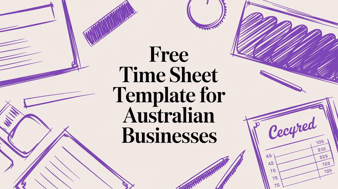 Free Time Sheet Template for Australian Businesses