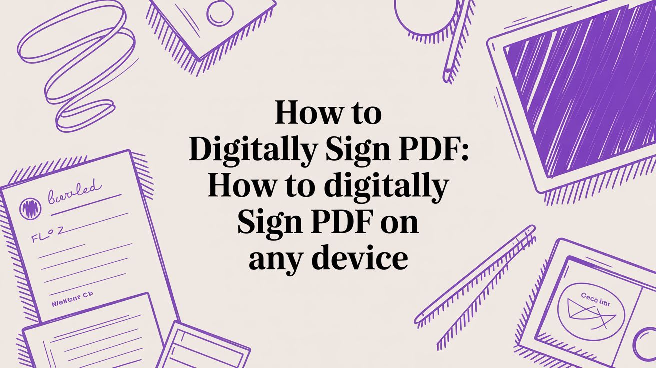 How to Digitally Sign PDF: how to digitally sign pdf on any device