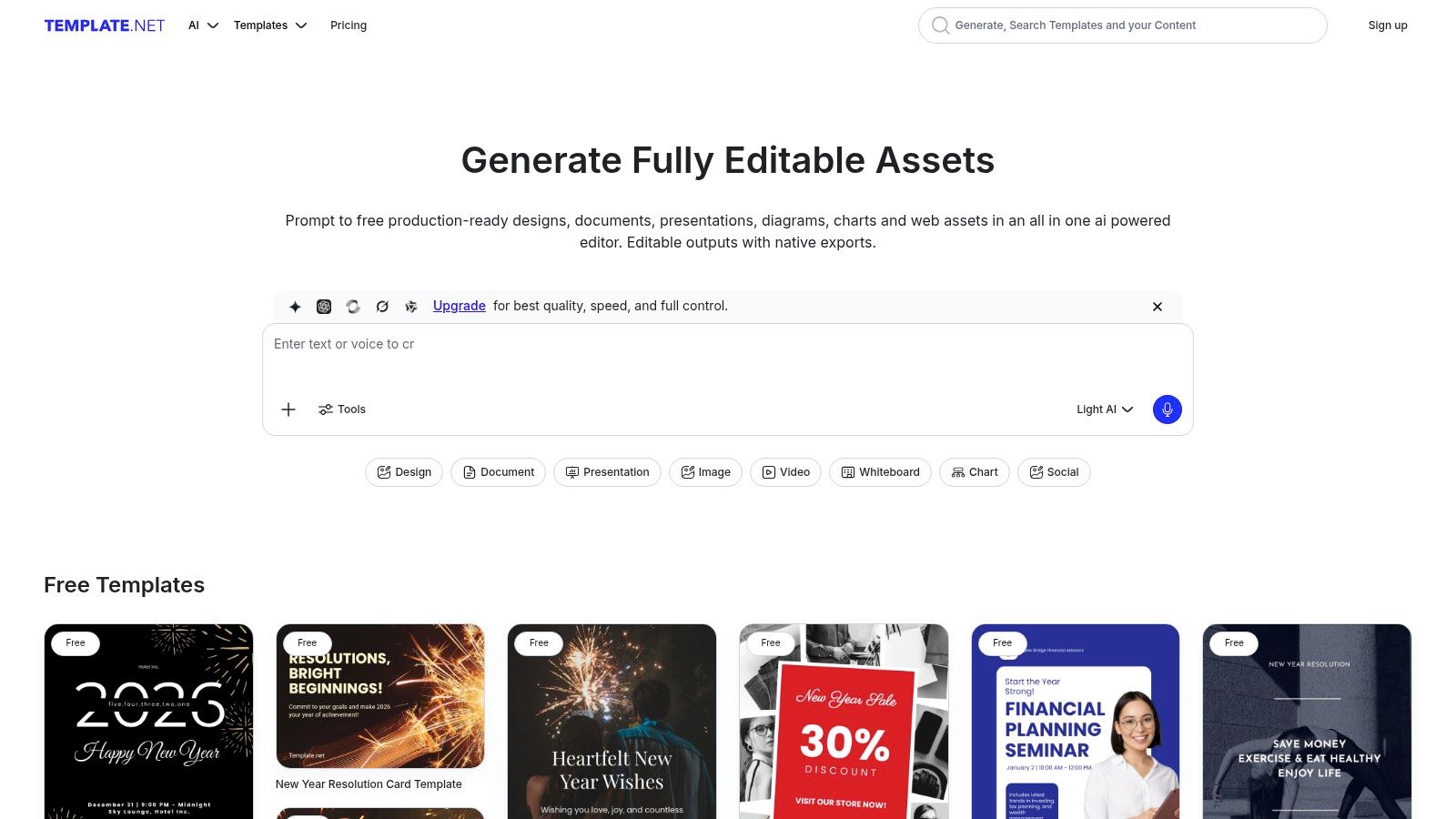 A collage showing various invoice template designs available on the Template.net platform.