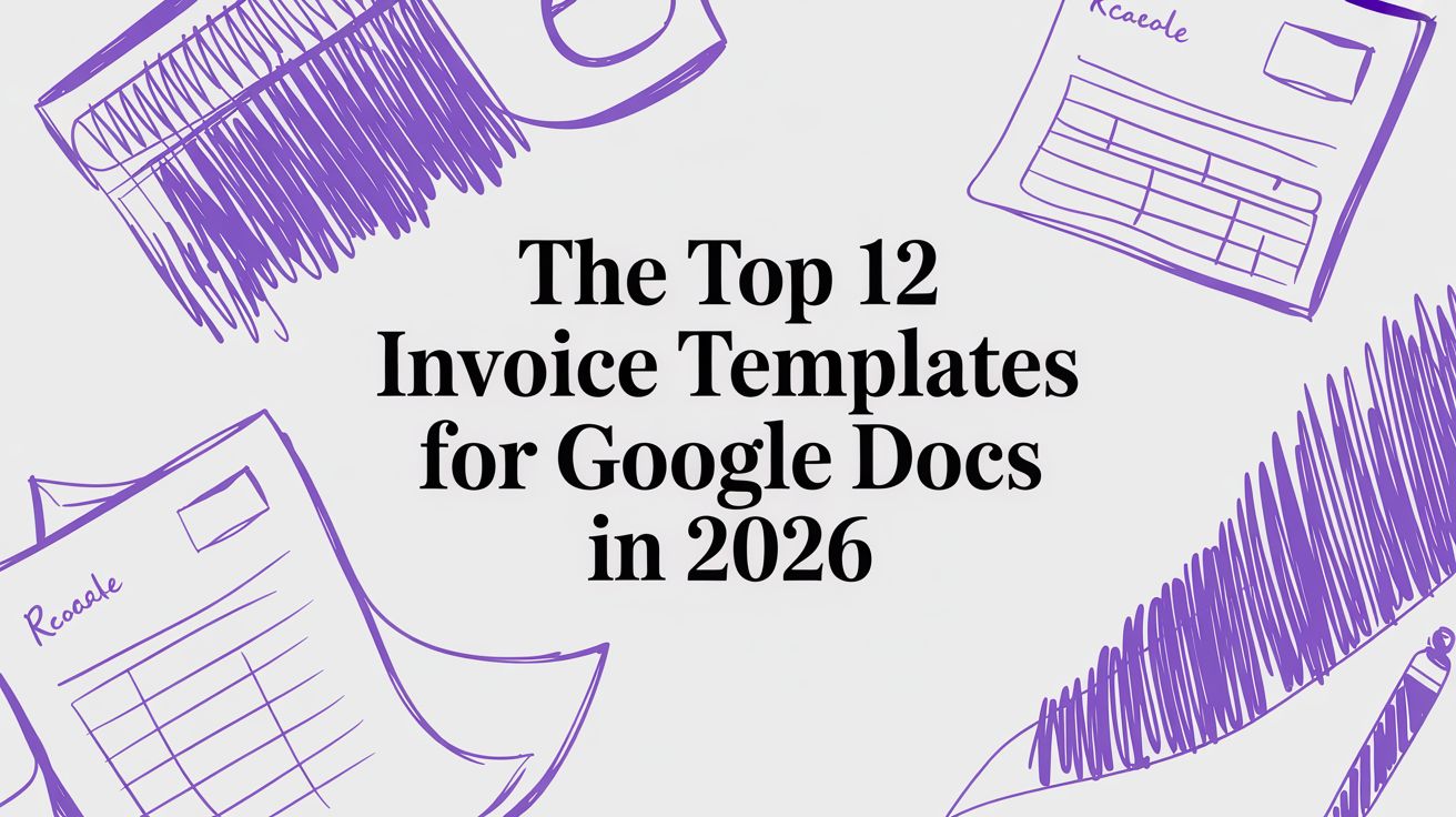 The Top 12 Invoice Templates for Google Docs in 2026