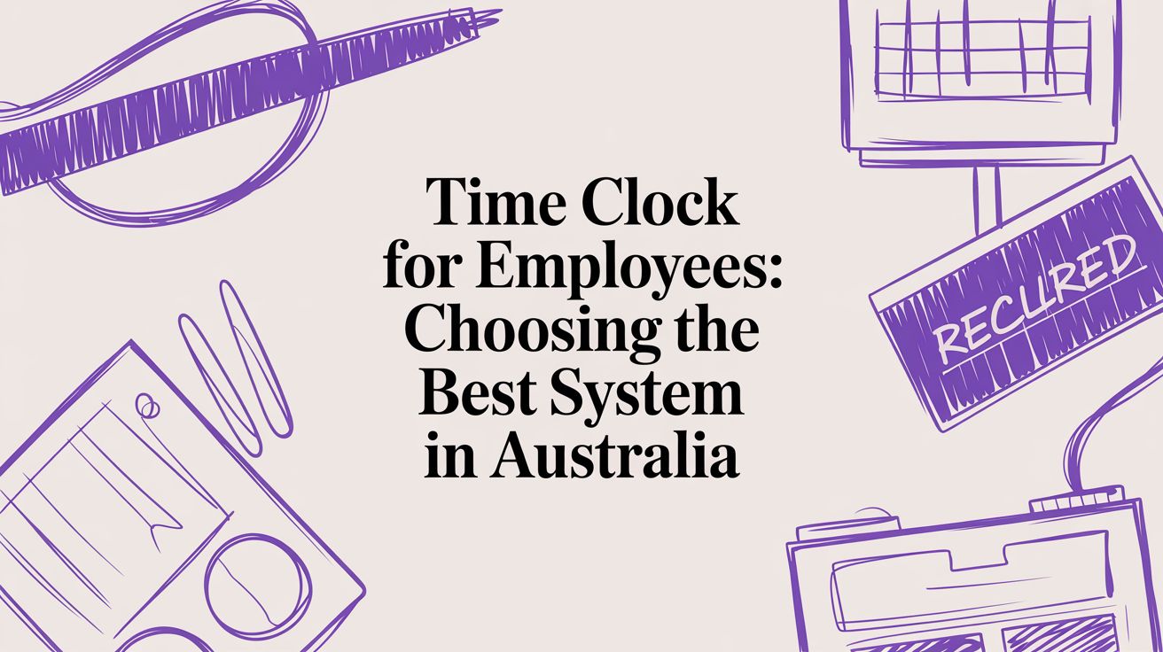 Time clock for employees: Choosing the Best System in Australia
