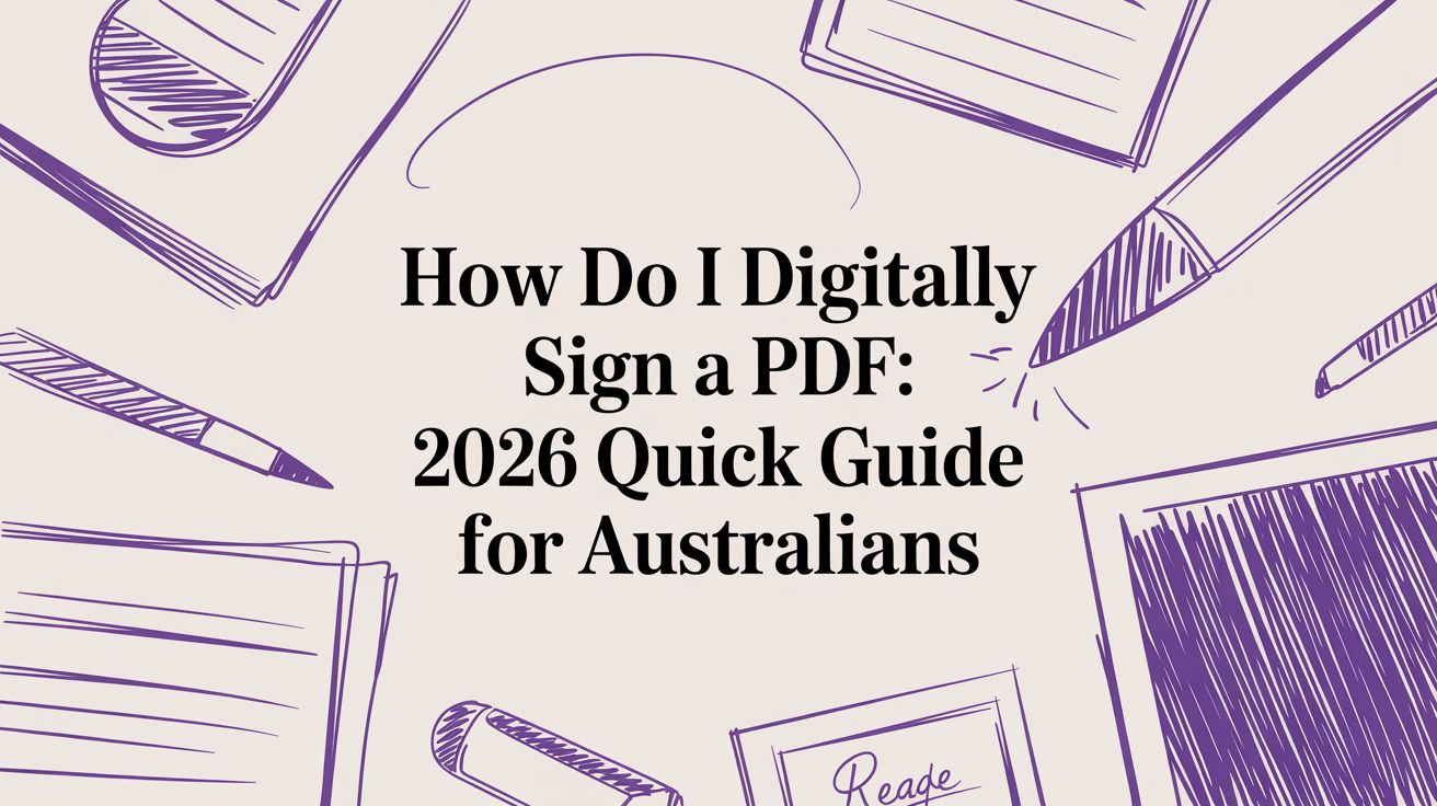 How do i digitally sign a pdf: 2026 quick guide for Australians